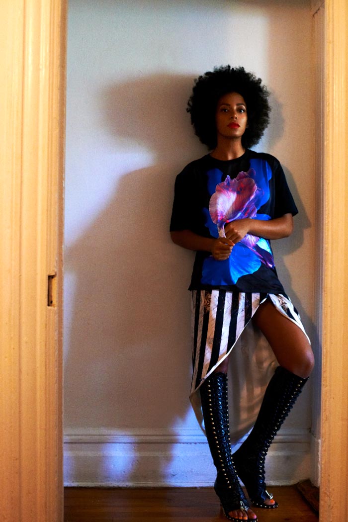 solange5 Elle Muliarchyk Shoots Solange Knowles for Rika Magazine