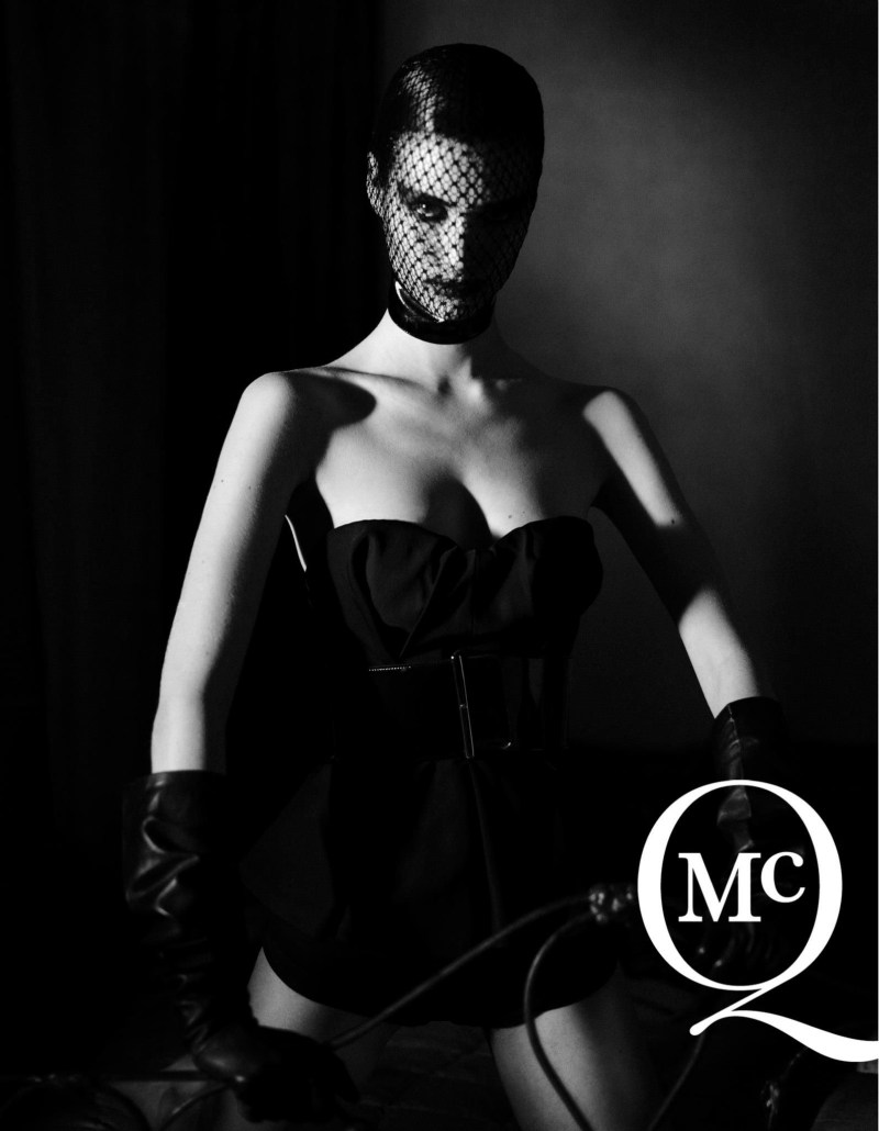 McQSpring2 McQ by Alexander McQueens Spring 2013 Campaign Takes on Fetish Style with Manon Leloup