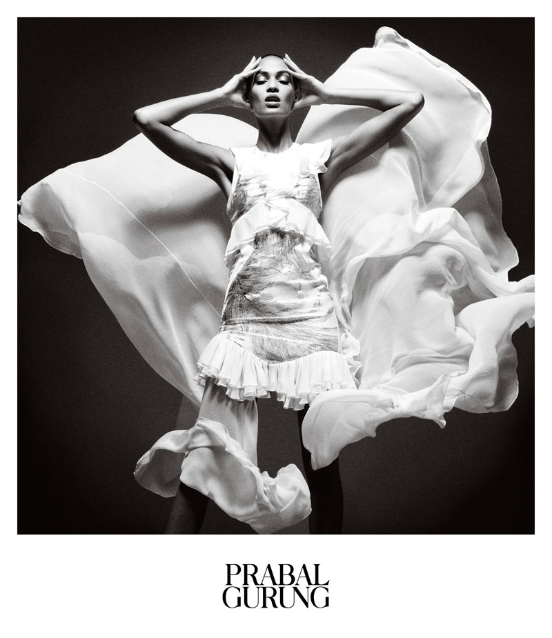 PrabalAd1 Prabal Gurung Taps Joan Smalls for Spring 2013 Campaign by Daniel Jackson