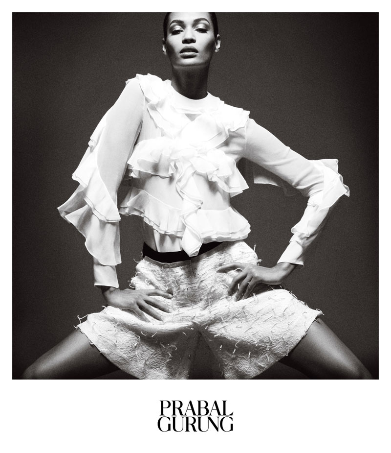 PrabalAd2 Prabal Gurung Taps Joan Smalls for Spring 2013 Campaign by Daniel Jackson