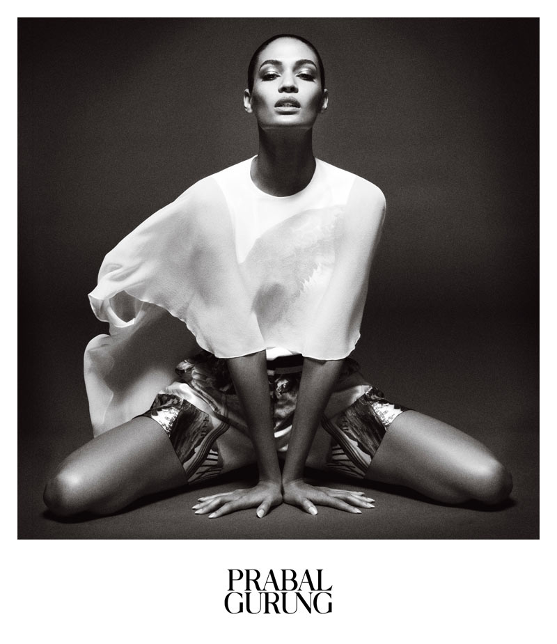 PrabalAd4 Prabal Gurung Taps Joan Smalls for Spring 2013 Campaign by Daniel Jackson