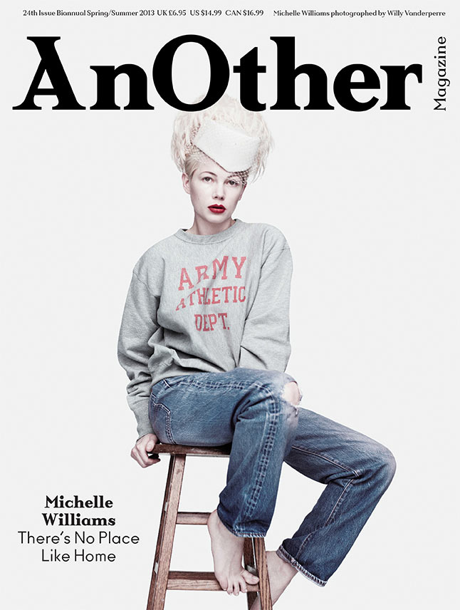 michelle williams cover another Michelle Williams Covers AnOther Magazines Spring Summer 2013 Issue