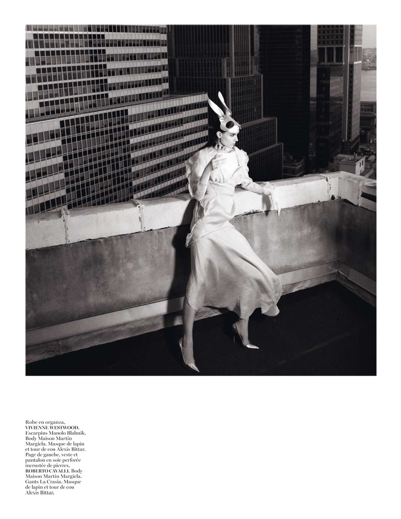 Glen Luchford x Marie Chaix NY Part 5 2 Kati Nescher Enchants the City for Vogue Paris March 2013 by Glen Luchford 