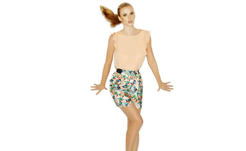 Suiteblanco ss13 march color 08 Anne Vyalitsyna Poses in New SuiteBlanco Spring Bloom 2013 Campaign 
