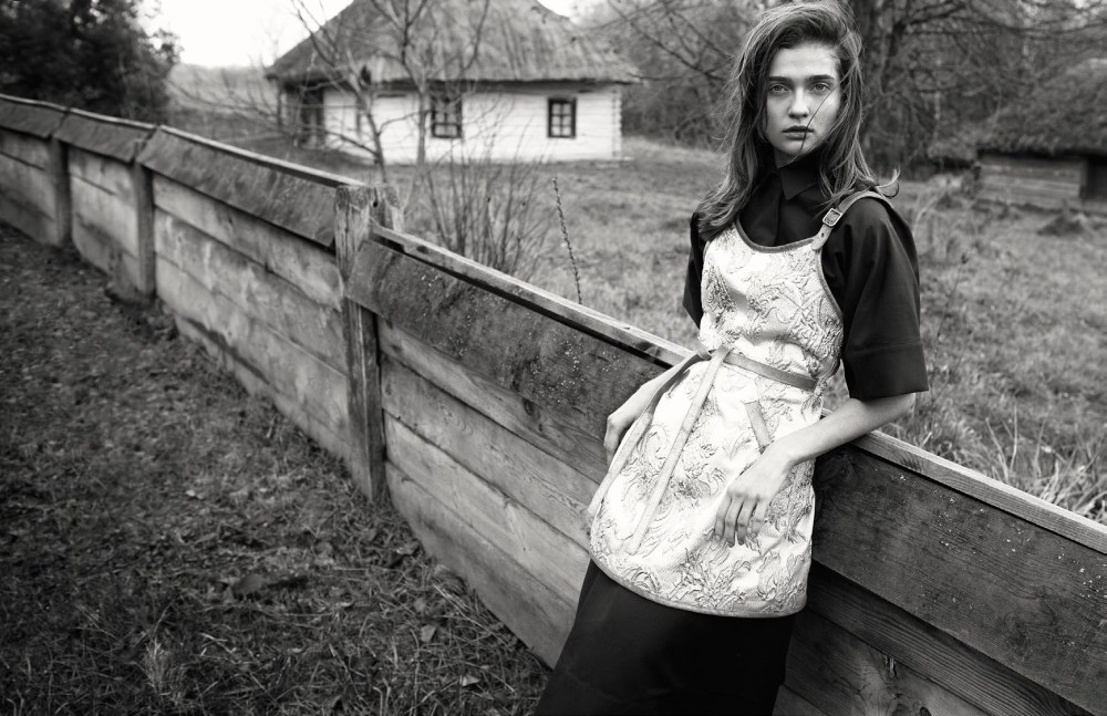 VogueUkraineYelenaYemchuk6 Yelena Yemchuk Captures Homegrown Beauties for Vogue Ukraine March 2013