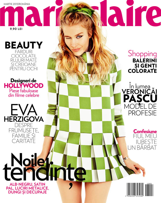tibi clenci marie claire march 2013 1 Annemara Post Squares Up In Louis Vuitton for Marie Claire Romania by Tibi Clenci