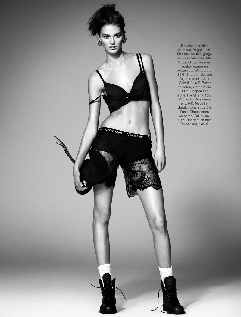 GLAMOUR FRANCE MAY13 01 Ali Stephens Dons Buffalo Boy Style for Glamour France’s May Issue by Jason Kim
