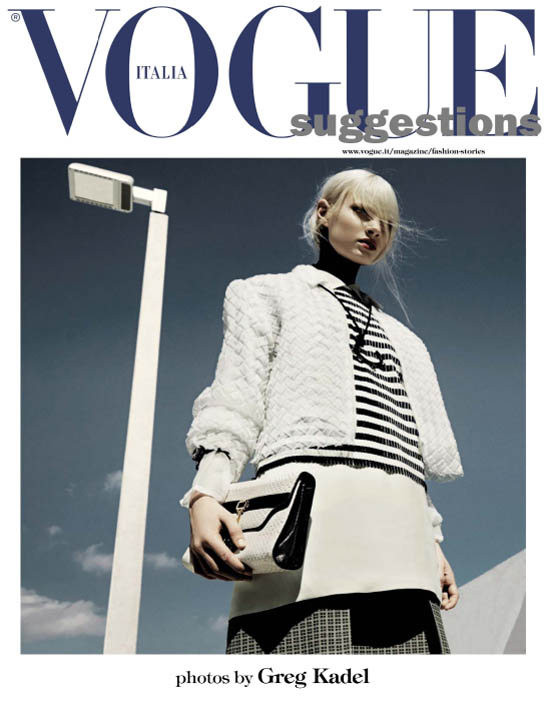 GregKadelVogueIT1 Greg Kadel Snaps Steffi Soede for Vogue Italias April Issue
