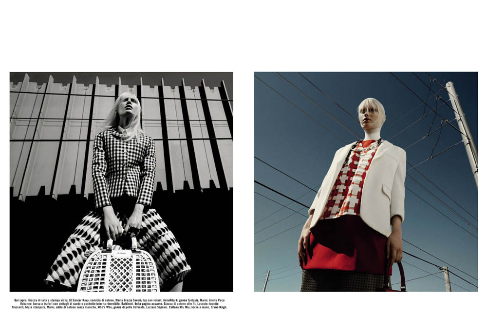 GregKadelVogueIT3 Greg Kadel Snaps Steffi Soede for Vogue Italias April Issue