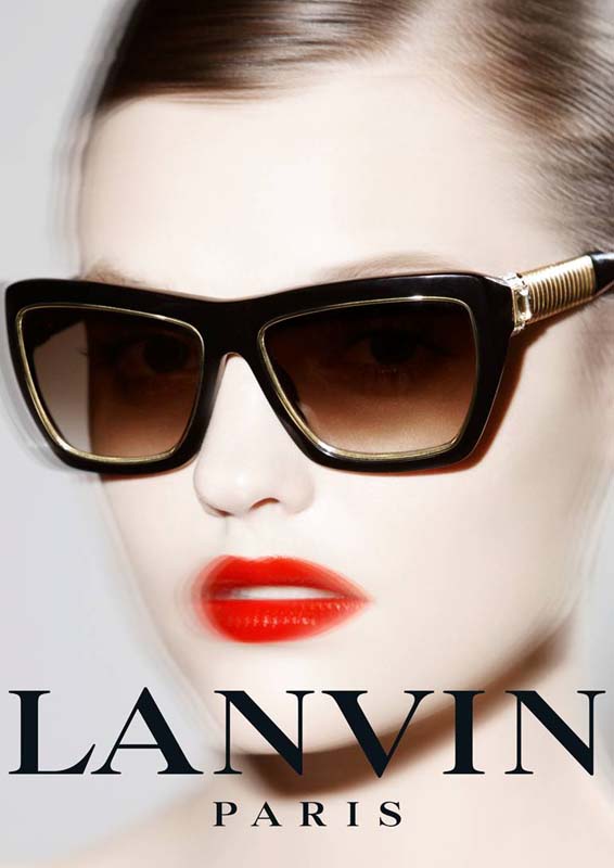 lanvin eyewear1 Montana Cox Stars in Lanvin Eyewear Spring 2013 Campaign by Stephane Gallois