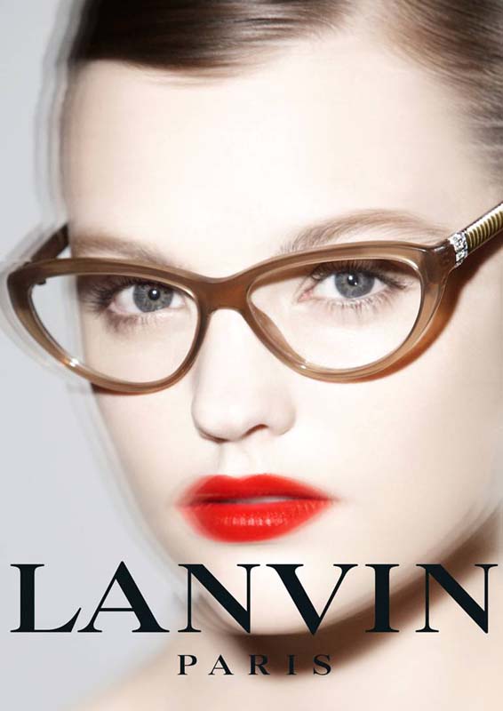 lanvin eyewear2 Montana Cox Stars in Lanvin Eyewear Spring 2013 Campaign by Stephane Gallois