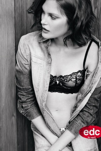 Catherine McNeil Fronts Esprit S Fall 2013 Lingerie Campaign Fashion