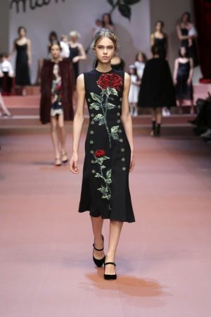 Dolce Gabbana Fall Motherly Dress Eternal Style Fashion Gone