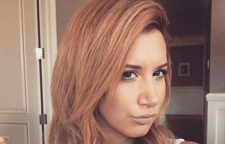 Ashley Tisdale Debuts Strawberry Blonde Hair - Fashion Gone Rogue