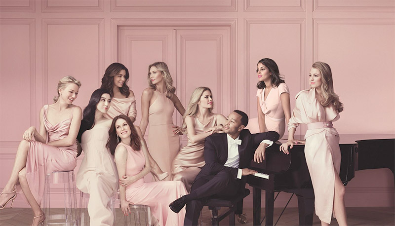 L’oreal Paris Ambassadors Look Pretty In Pink For New Ad