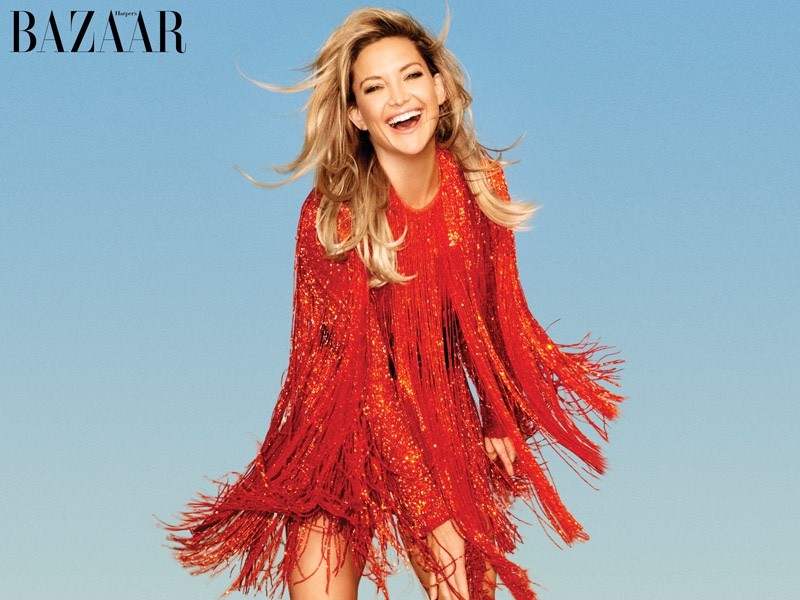 Kate Hudson Harpers Bazaar December 2015 Photoshoot