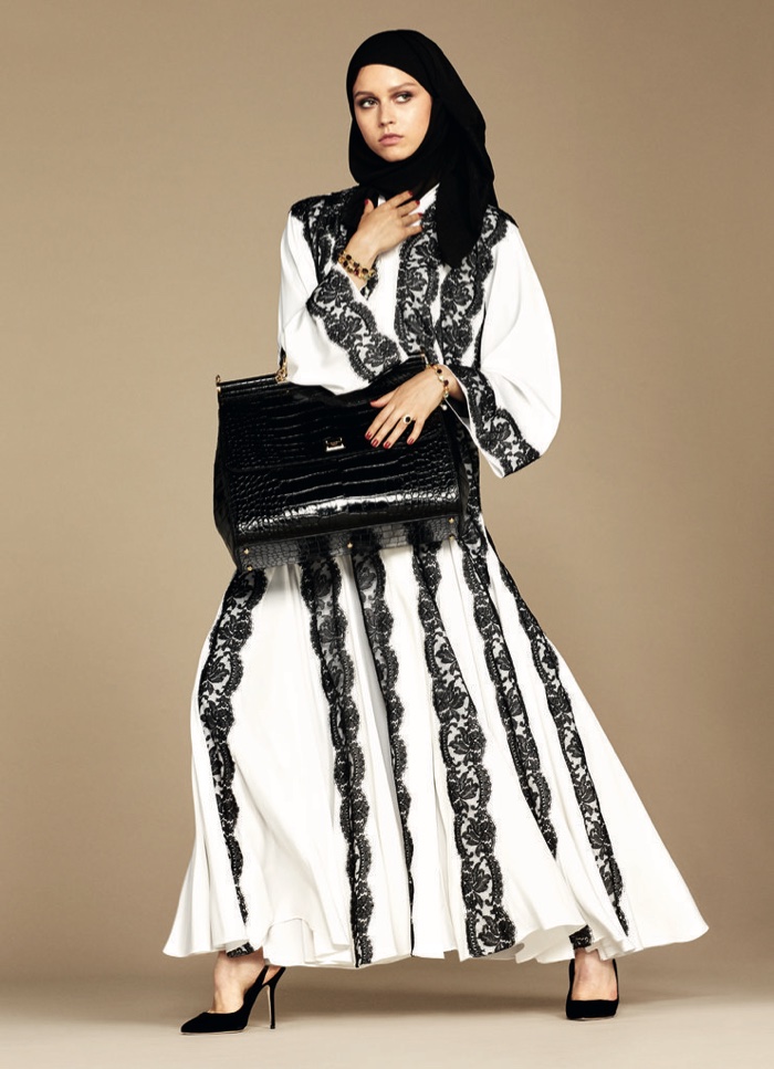 Dolce And Gabbana Hijaba Abaya Collection Photos