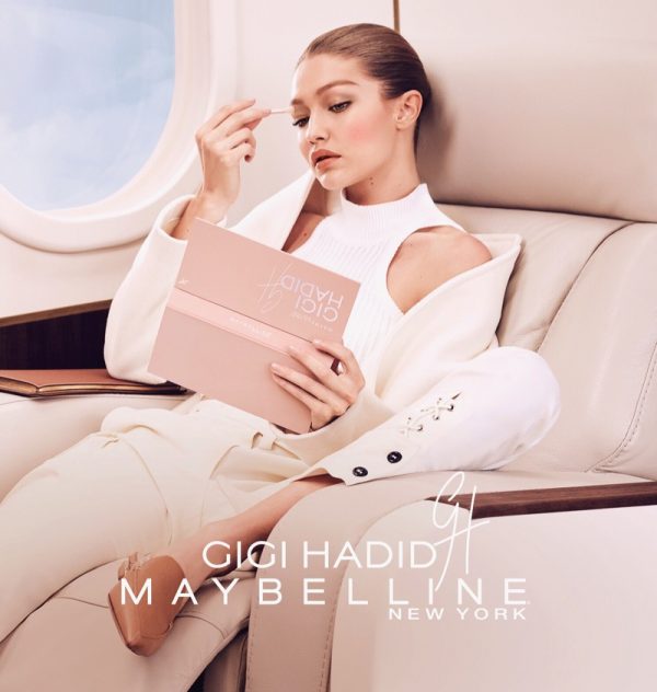 Gigi Hadid Gigixmaybelline Makeup Collaboration Campaign