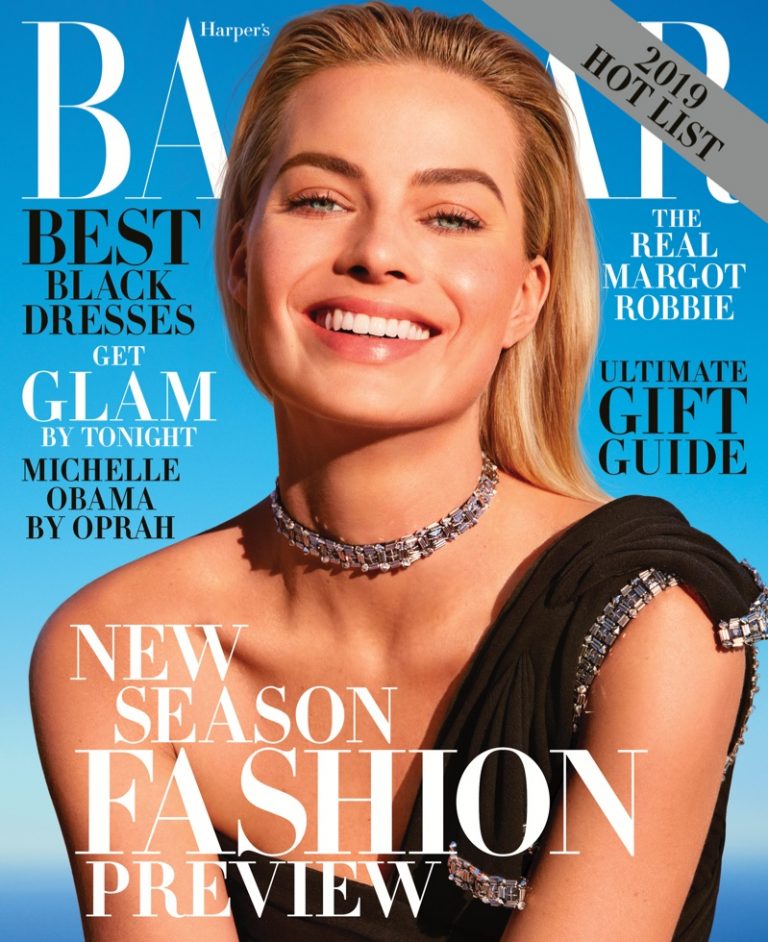 Margot Robbie Harper S Bazaar Us Cover Photos