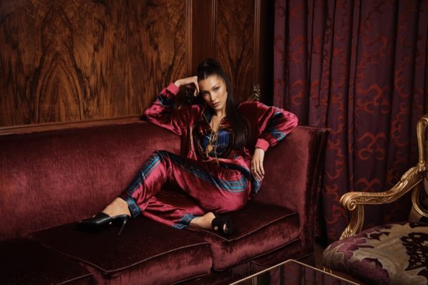 Bella Hadid Kith X Versace Campaign