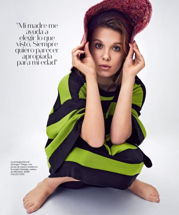 Millie Bobby Brown S Moda Michael Schwartz Cover Photoshoot