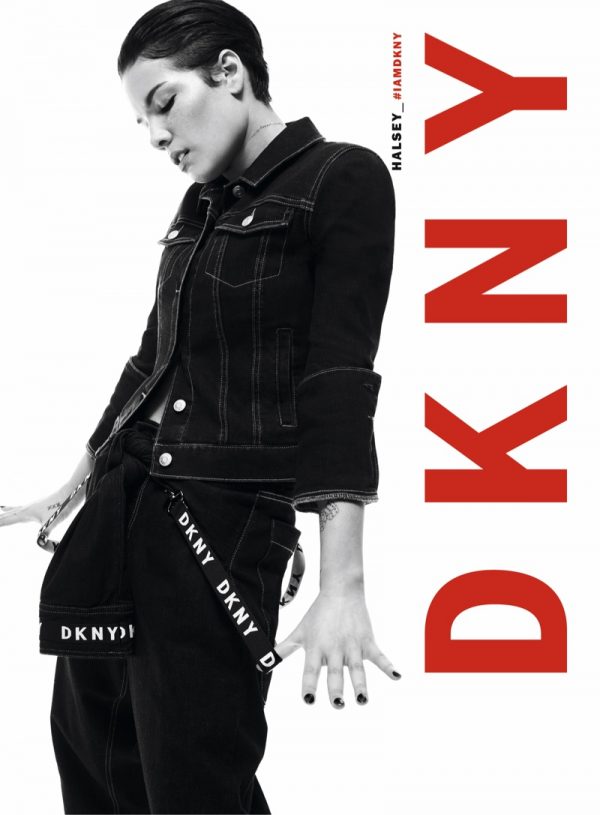 Halsey Dkny Fall Campaign