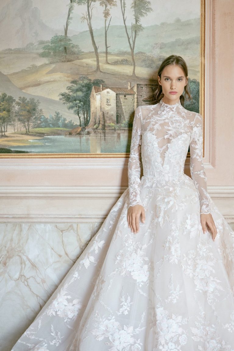 Monique Lhuillier Bridal Fall 2020 Dresses Lookbook