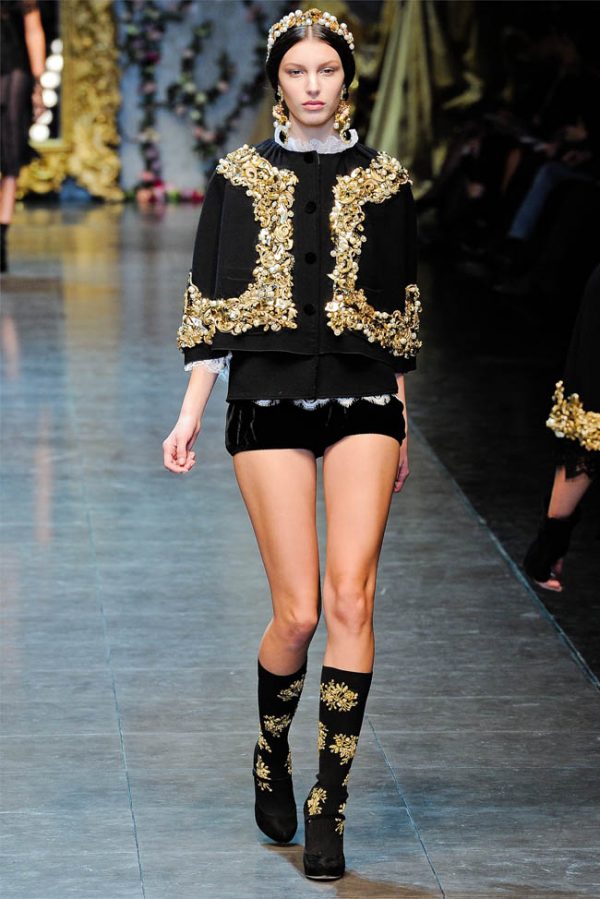 Dolce & Gabbana Fall 2012 | Milan Fashion Week – Fashion Gone Rogue