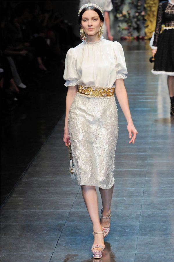 Dolce & Gabbana Fall 2012 | Milan Fashion Week – Fashion Gone Rogue