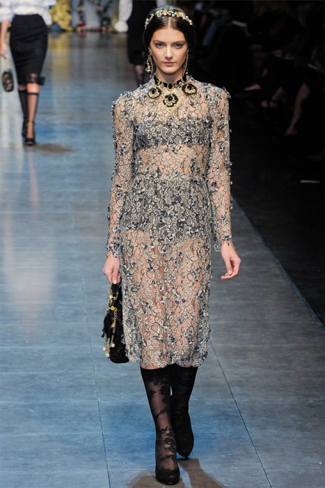 Dolce & Gabbana Fall 2012 | Milan Fashion Week | Fashion Gone Rogue