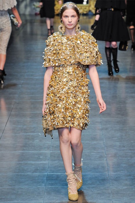 Dolce & Gabbana Fall 2012 | Milan Fashion Week | Fashion Gone Rogue