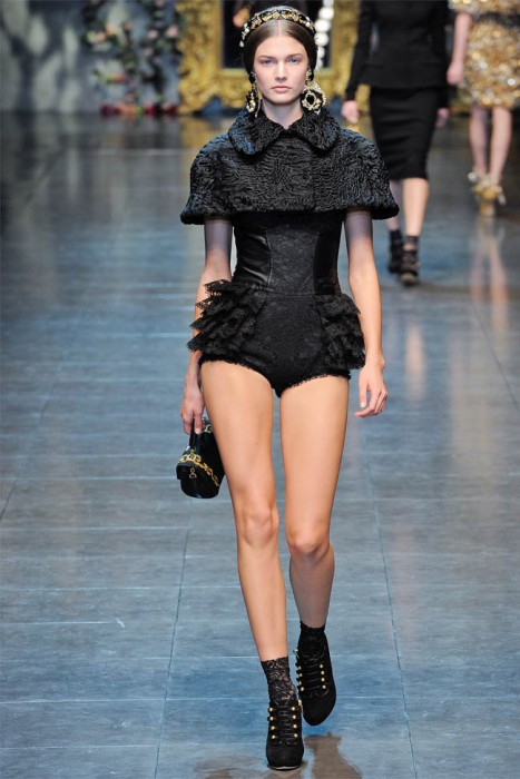 Dolce & Gabbana Fall 2012 | Milan Fashion Week | Fashion Gone Rogue