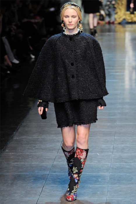 Dolce & Gabbana Fall 2012 | Milan Fashion Week | Fashion Gone Rogue