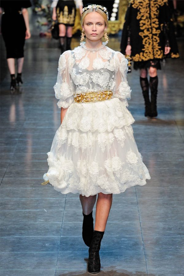 Dolce & Gabbana Fall 2012 | Milan Fashion Week – Fashion Gone Rogue