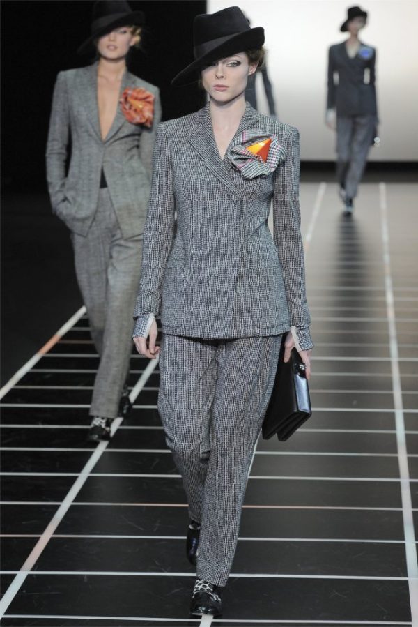 Giorgio Armani Fall 2012 | Milan Fashion Week – Fashion Gone Rogue