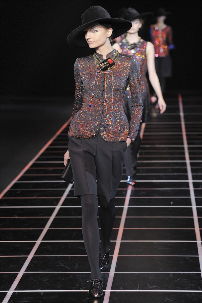 Giorgio Armani Fall 2012 | Milan Fashion Week | Fashion Gone Rogue