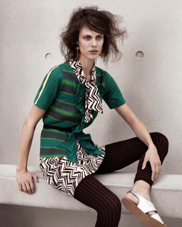 Aymeline Valade for Marni x H&M Spring 2012 Lookbook – Fashion Gone Rogue