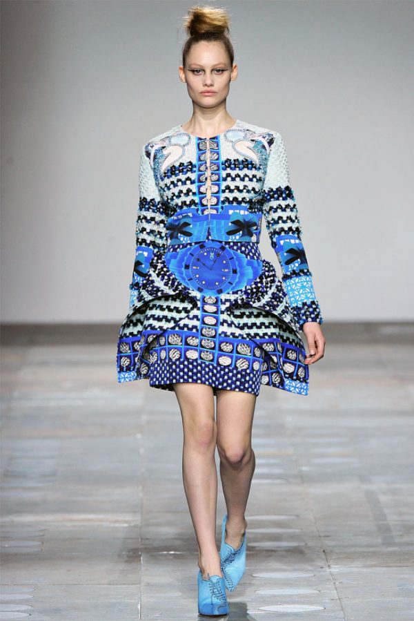 Mary Katrantzou Fall 2012 | London Fashion Week – Fashion Gone Rogue