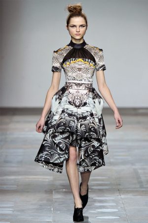 Mary Katrantzou Fall 2012 | London Fashion Week – Fashion Gone Rogue