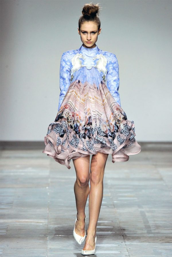 Mary Katrantzou Fall 2012 | London Fashion Week – Fashion Gone Rogue