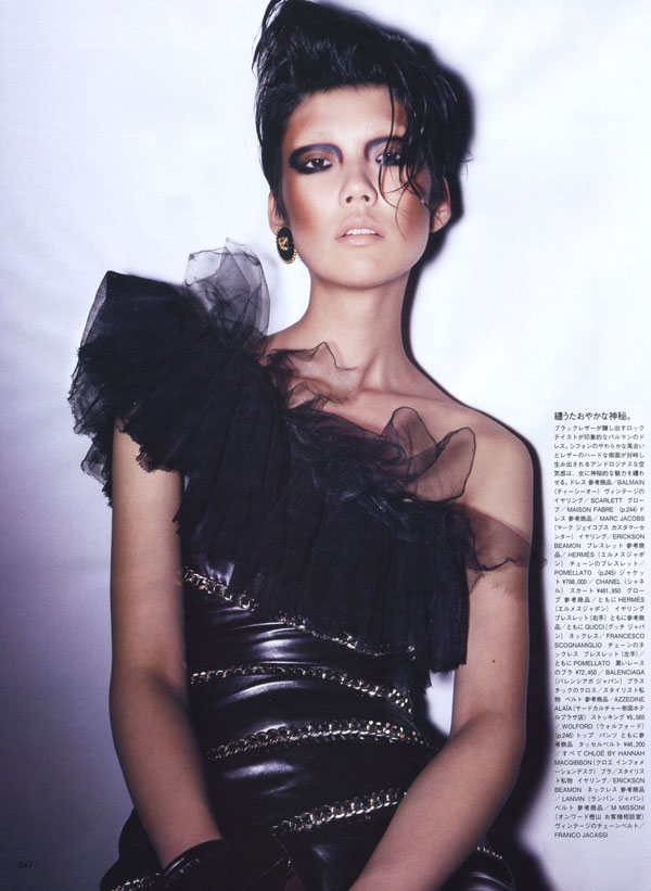 Tao Okamoto by Daniel Jackson for Vogue Nippon November – Fashion Gone ...