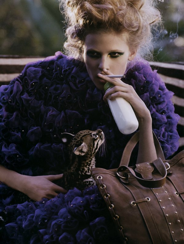 Arizona Muse for Louis Vuitton Cruise 2012 Catalogue by Mark Segal