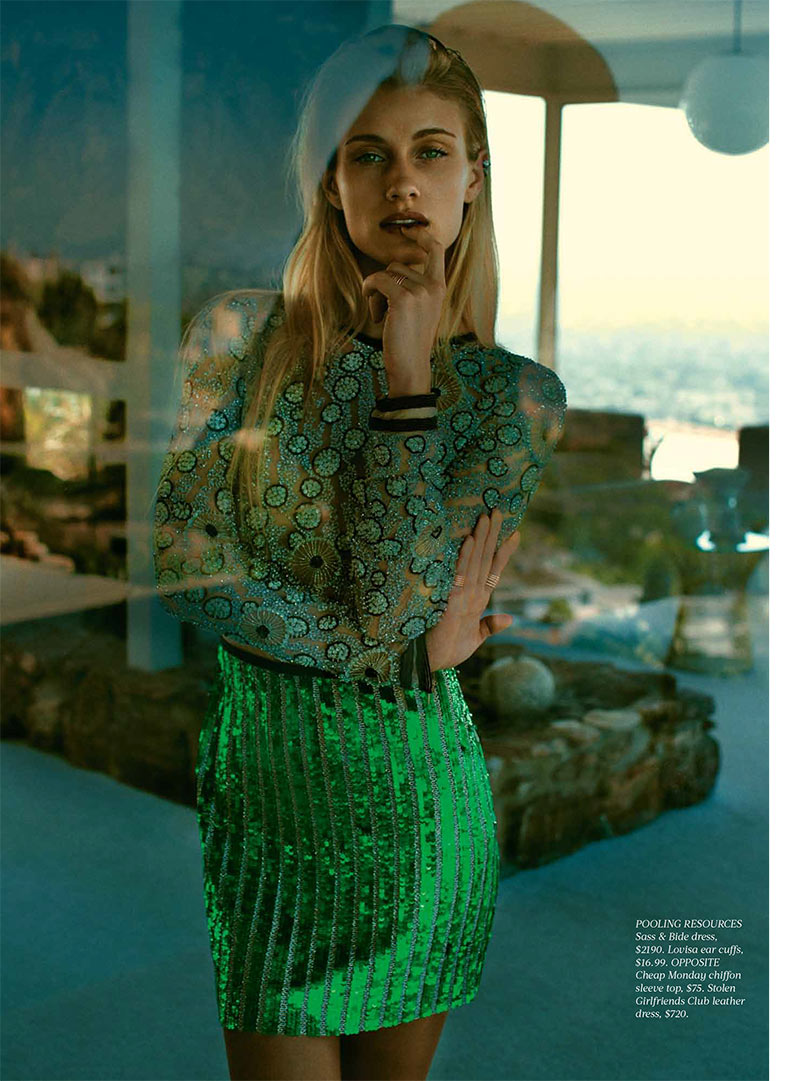 Natalia O'Nous Poses for Steven Chee in Fashion Quarterly NZ