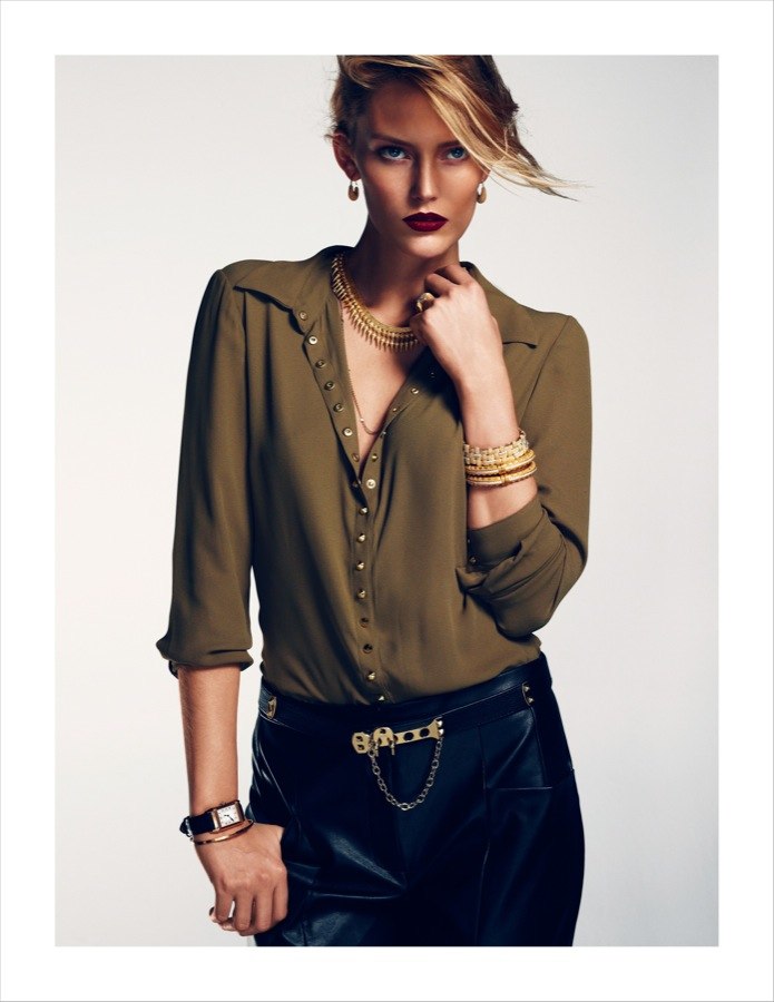 Charlotte Cordes Goes for the Gold in Emre Guven's Vogue Turkey Shoot ...