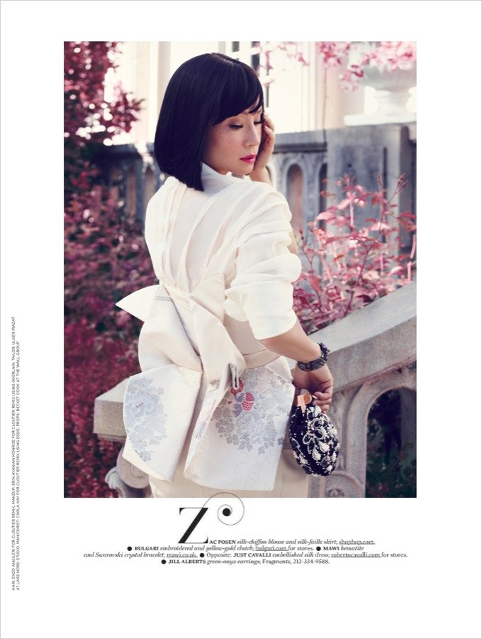Lucy Liu Sports Modern Elegance for More Magazine, Lensed by Emre Guven