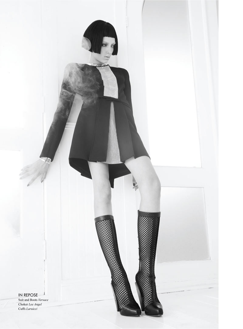 Sarah Engelland by Juan Algarin in "Black Swan" for Fashion Gone Rogue Print