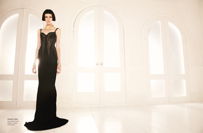 Sarah Engelland by Juan Algarin in "Black Swan" for Fashion Gone Rogue Print