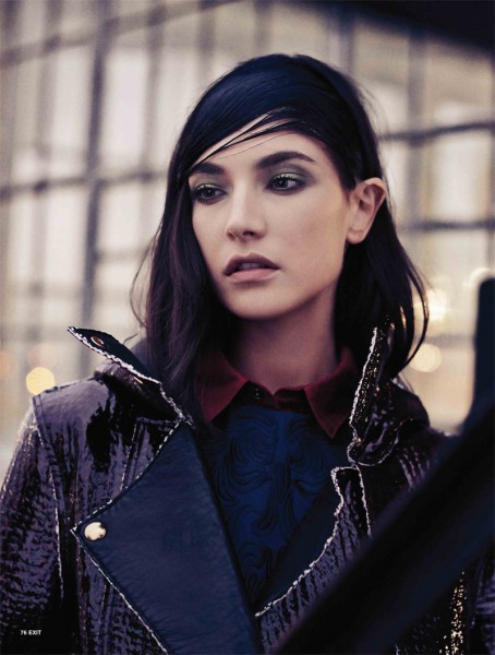 Jacquelyn Jablonski Dons Sleek Style for Exit Magazine F/W 2012 ...