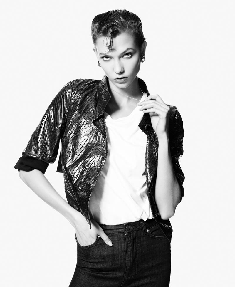 Karlie Kloss Gets Androgynous for M le Monde's December Cover Story by Daniel Sannwald