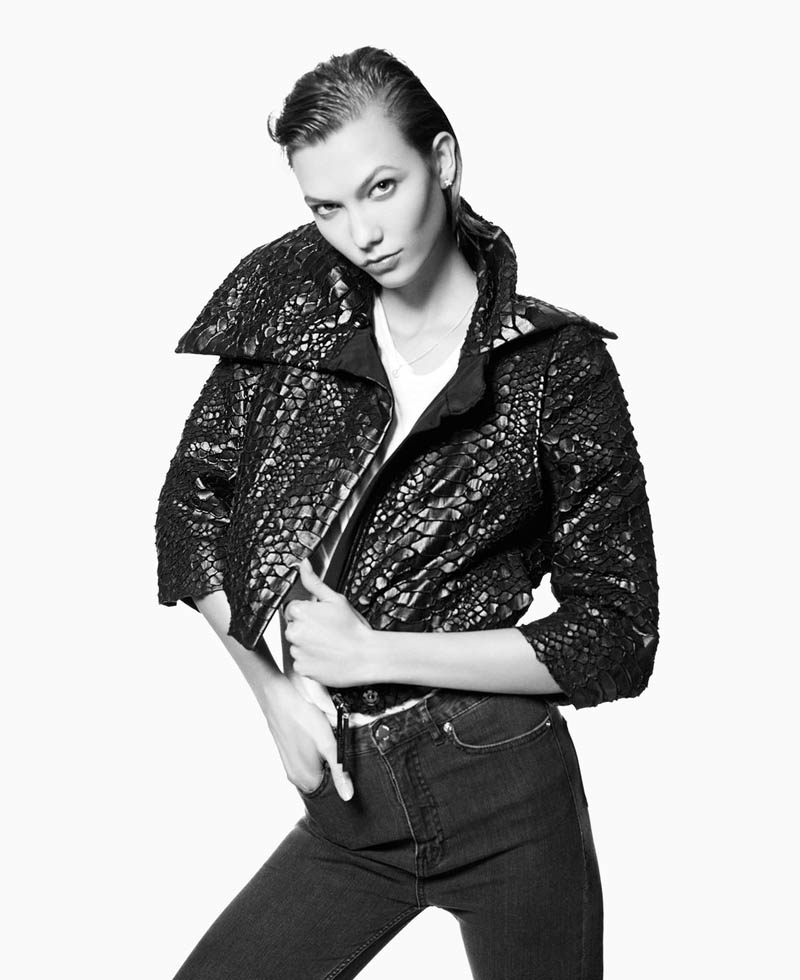 Karlie Kloss Gets Androgynous for M le Monde's December Cover Story by Daniel Sannwald